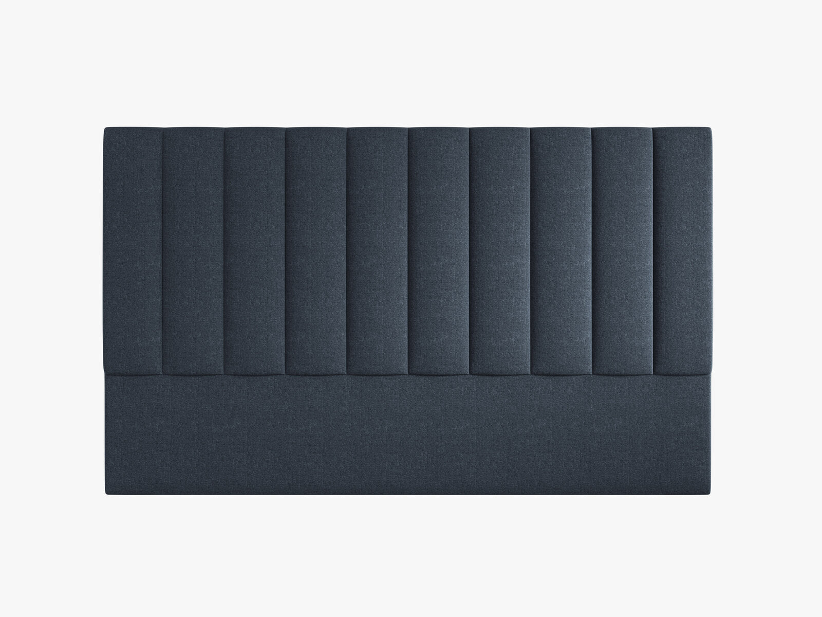 Micadoni Marl Polster-Kopfteil Chenille Eden Marineblau 200x120