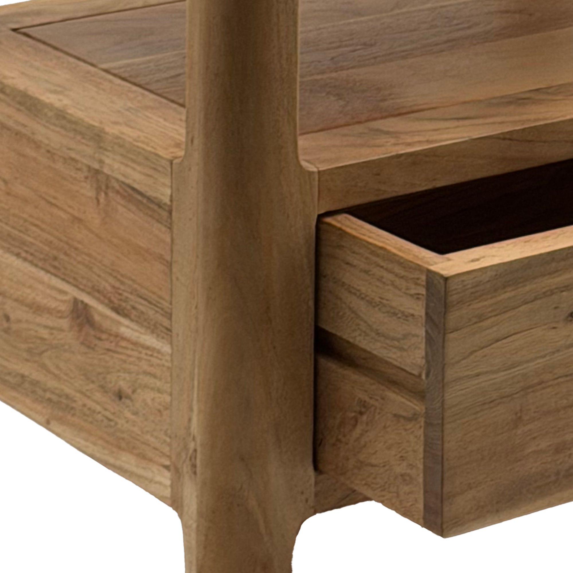 Nachttisch Slemdal Akazie Massivholz 45 × 35 × 46 cm