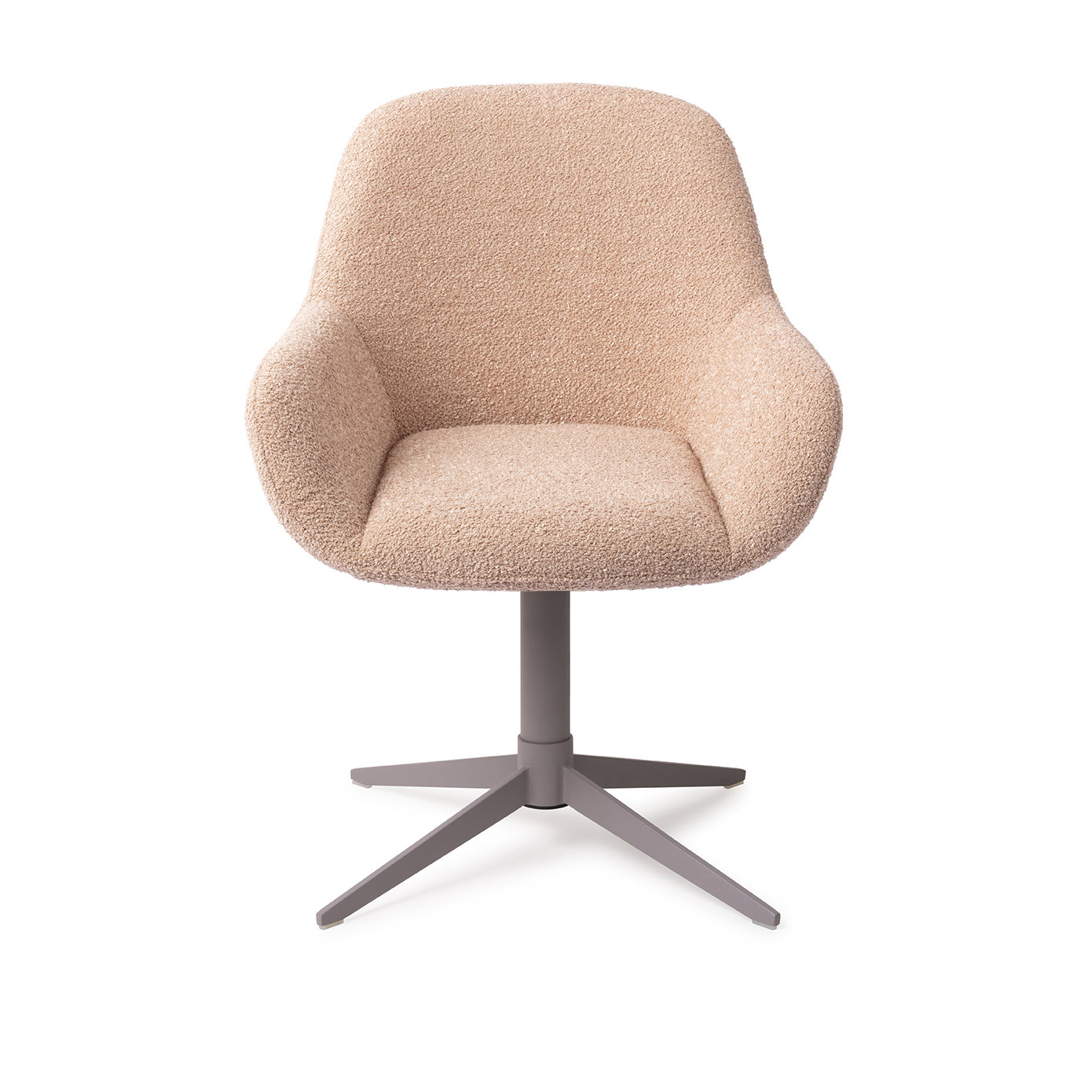 Jesper Home Esszimmerstuhl Kushi Flax Relax Quad Grau