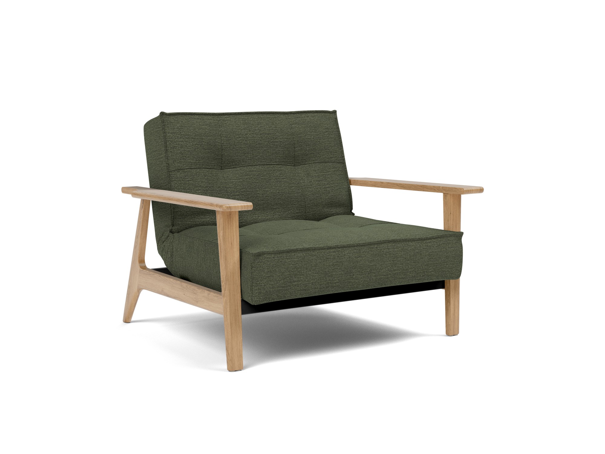 Sessel Splitback Frej Strukturierter Stoff Taura 353-Forest