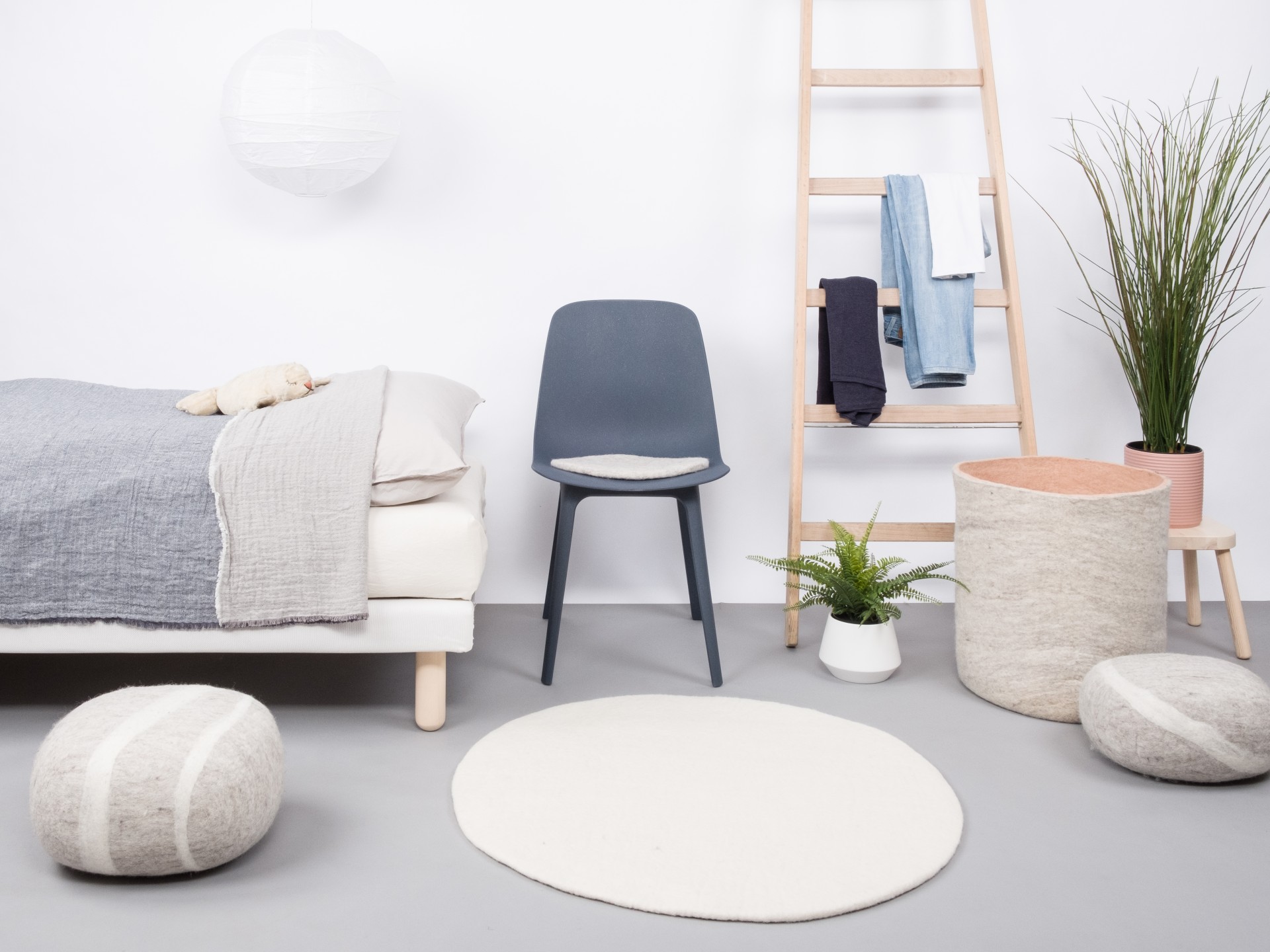 myfelt Linea Filzteppich - 120 cm