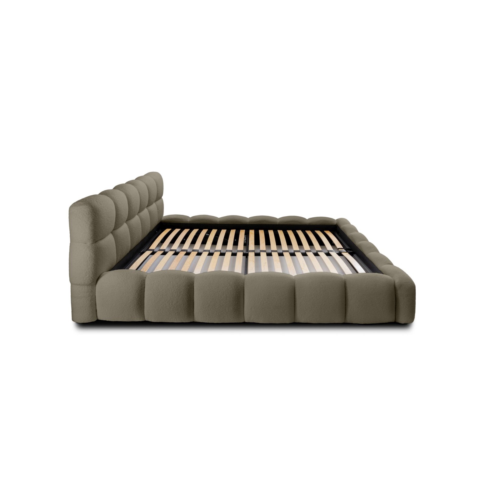 Polsterbett Vento-Slim Boucle 140x200 mit Holzrahmen Quelle 16