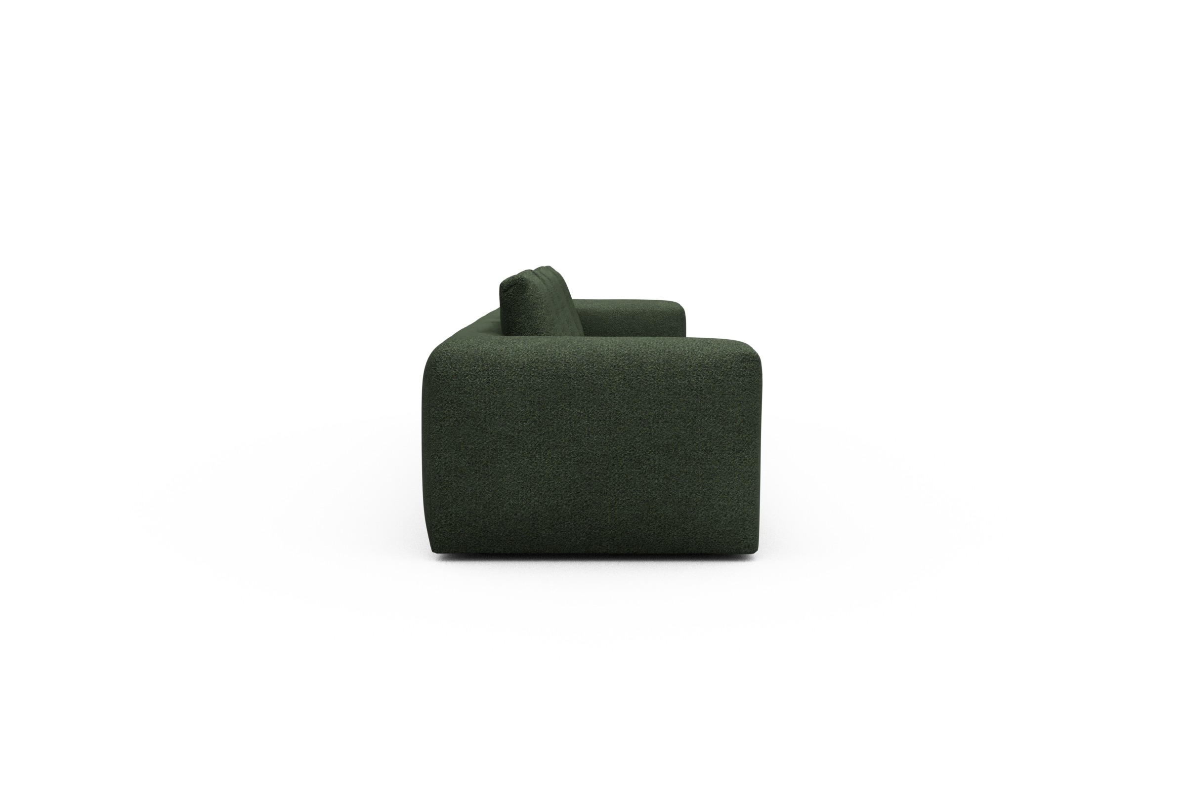 Sofa Modulares XXL Sofa Fred 5-Sitzer Vanora-Deep-Green