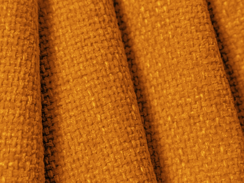 Cosmopolitan Design Ecksofa Matera 5-Sitzer offen Chenille Eden Senf Rechts