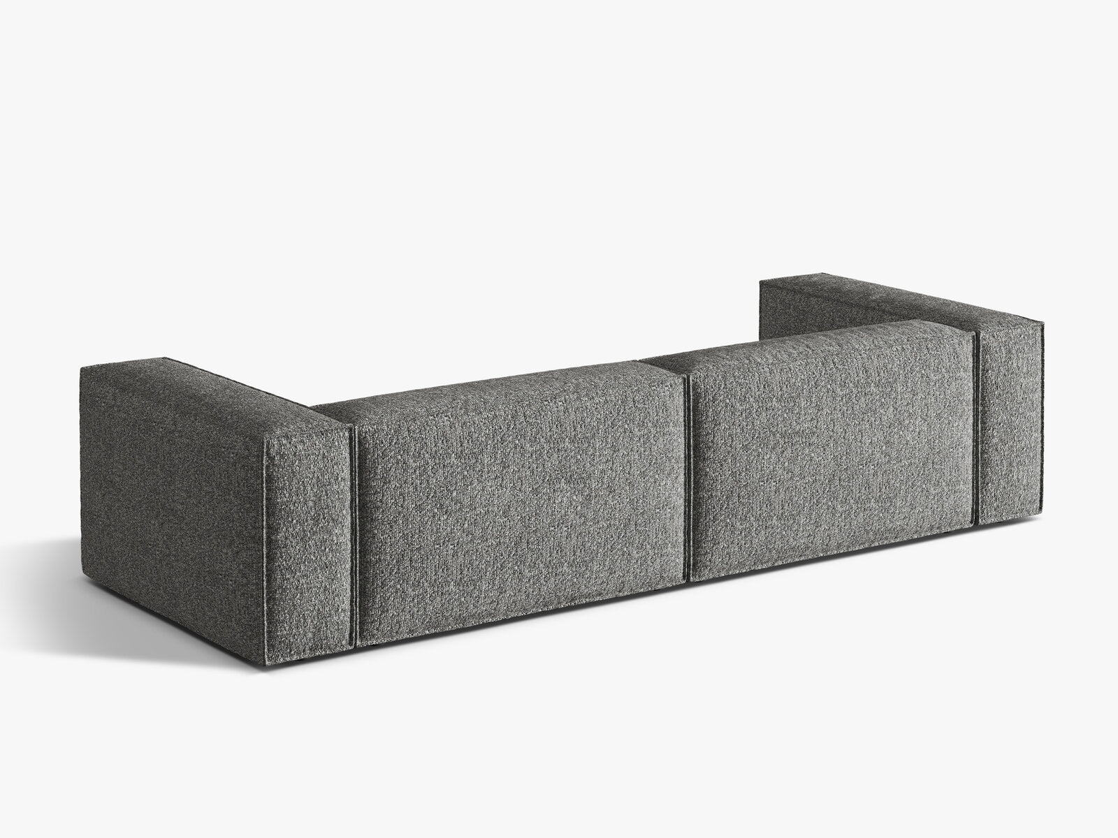 Micadoni Sofa Nuria 5-Sitzer Boucle Graphit