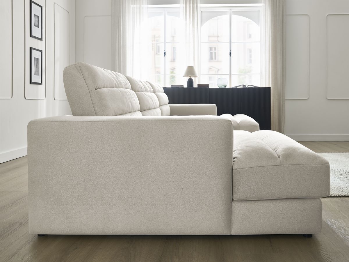 Bobochic Sierra Wohnlandschaft Samt Beige