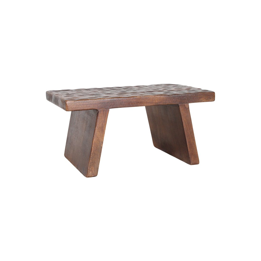 Raw Materials Beistelltisch/Hocker aus Mangoholz braun 40x25x20cm