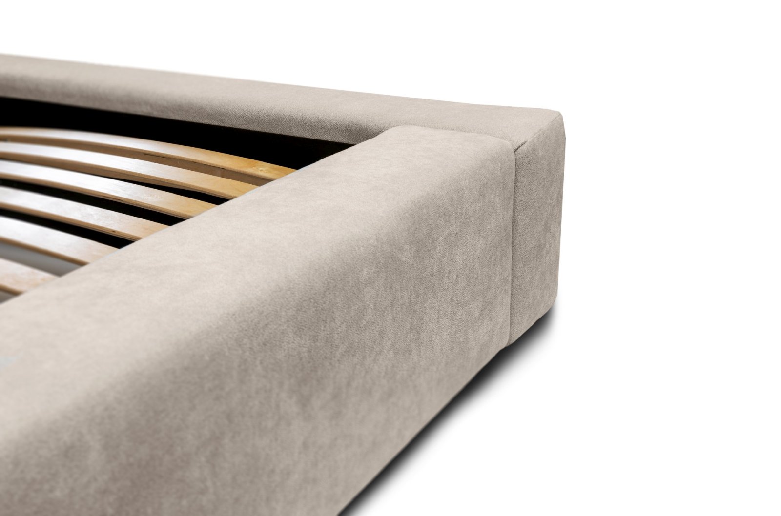 Polsterbett Carno Chenille 160x200 mit Metallrahmen Ditra-New 20