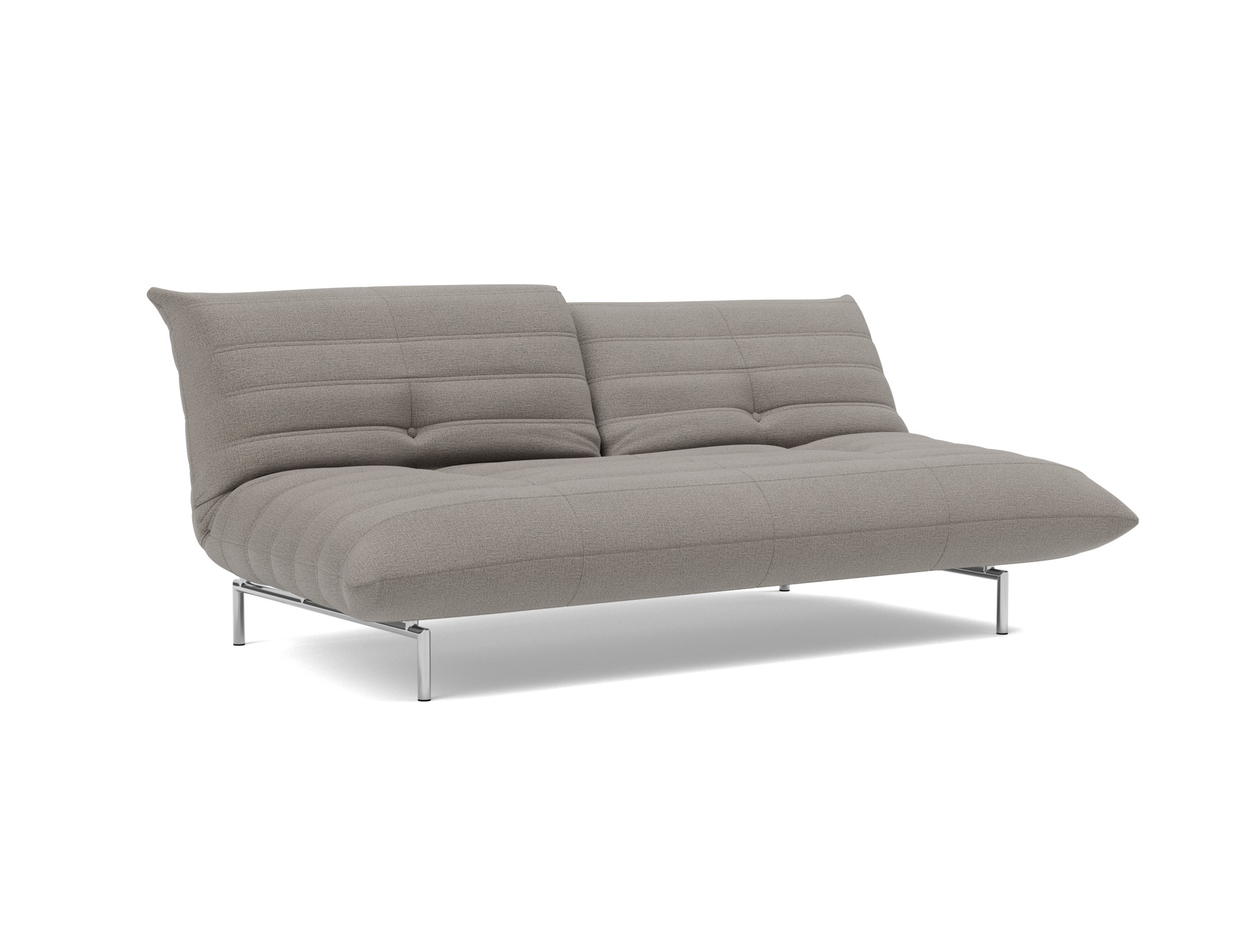 Schlafsofa Mikunjo Flachgewebe Mixed Dance 521-Grey