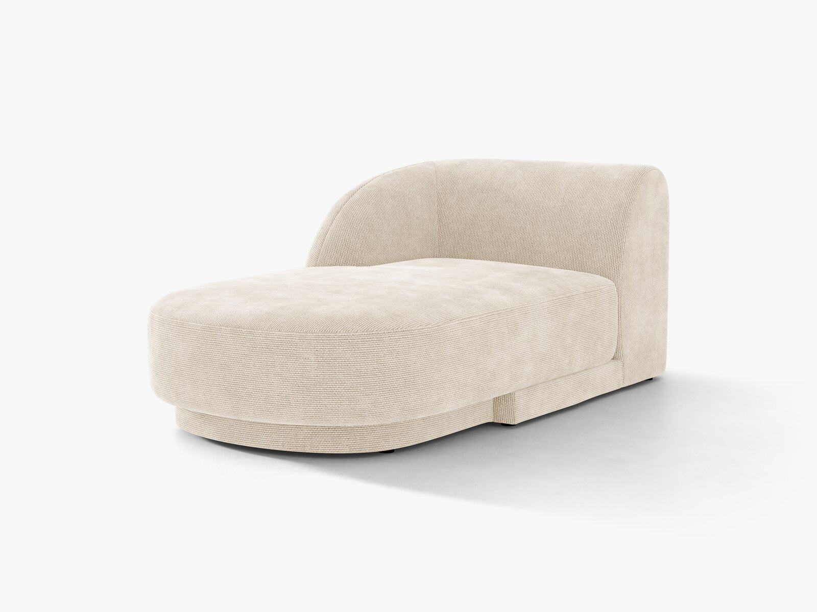 Micadoni Modul Miley 2-Sitzer Links Chenille Eden Elfenbein