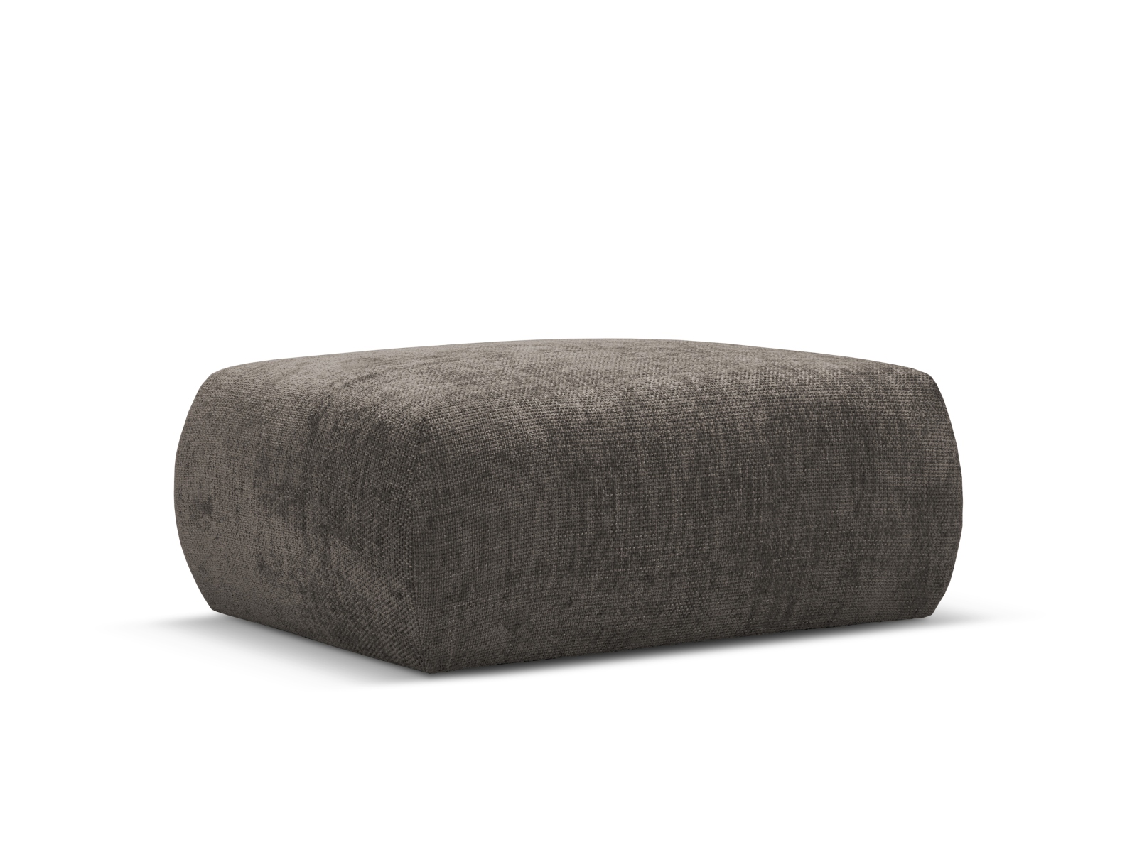 Cosmopolitan Design Pouf Matera Chenille Eden Hellgrau