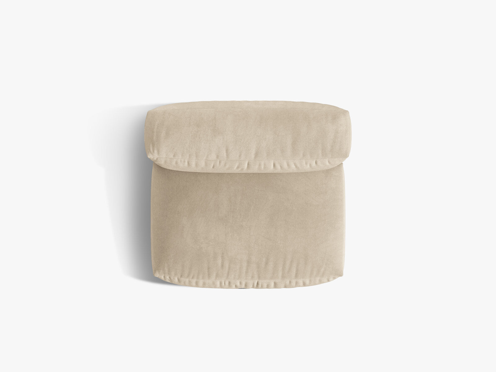 Micadoni Modul Martina 1-Sitzer Samt Vogue Helles Beige