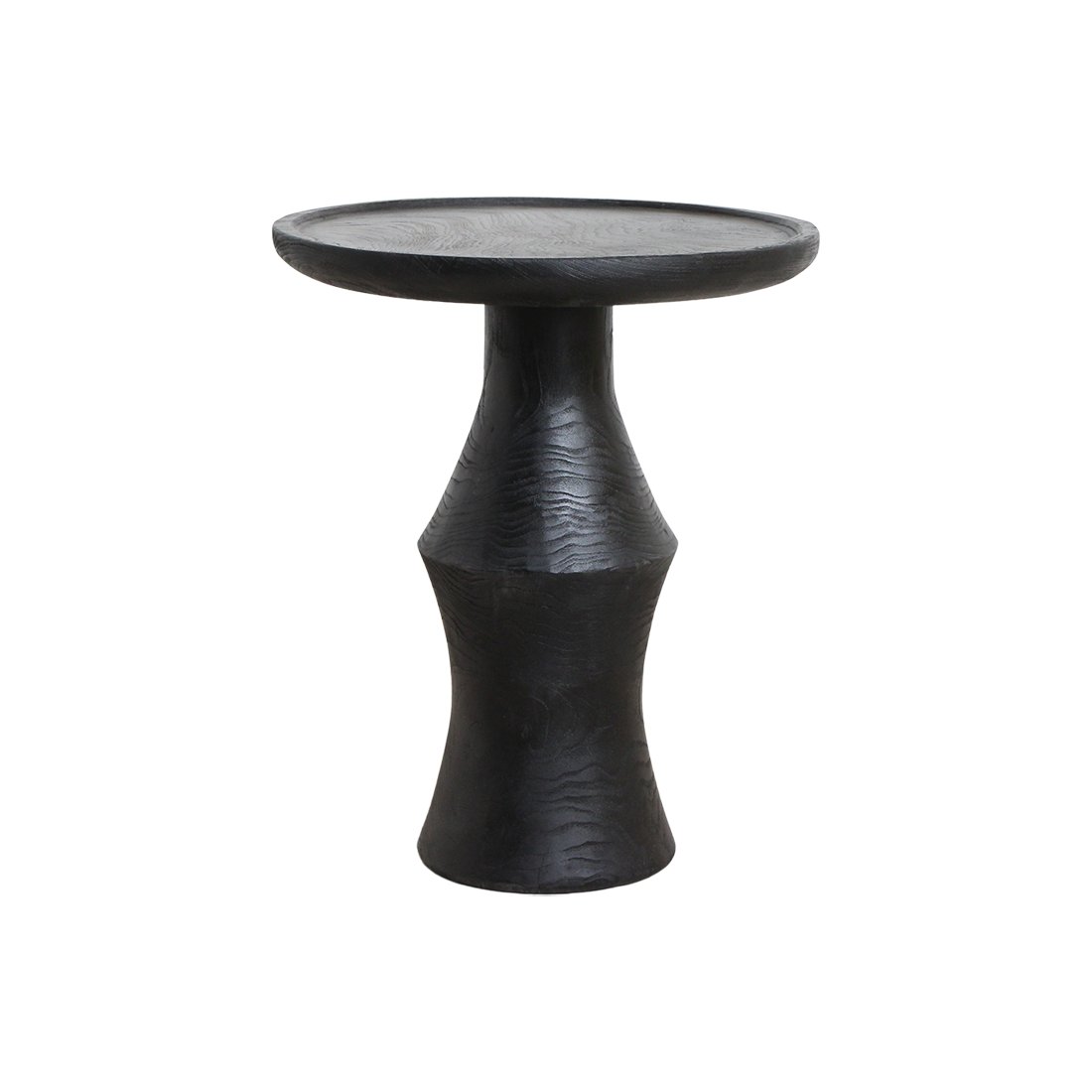 Raw Materials Nero Beistelltisch aus Teakholz Twilight