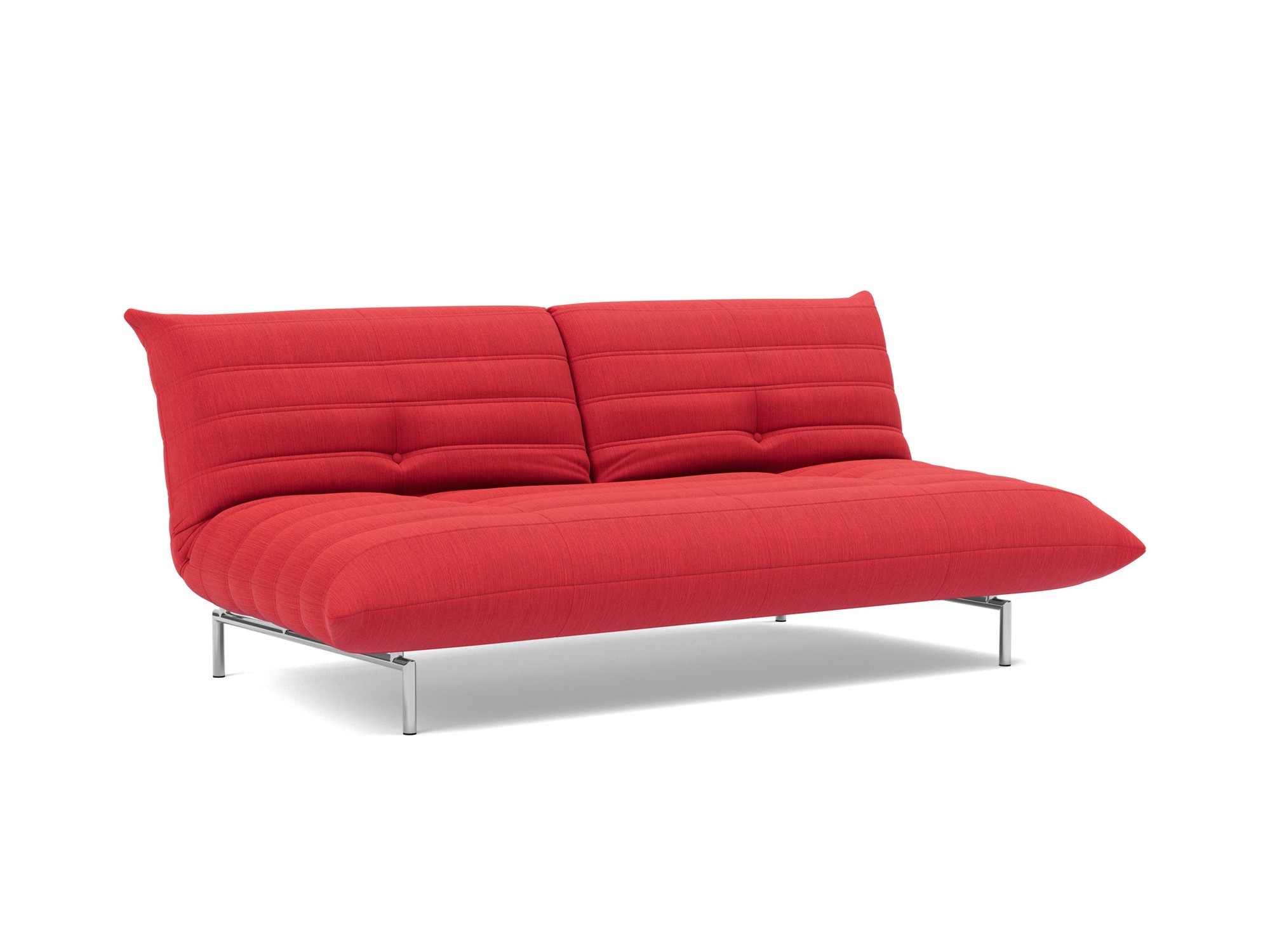 Schlafsofa Mikunjo Flachgewebe Elegance 511-Red