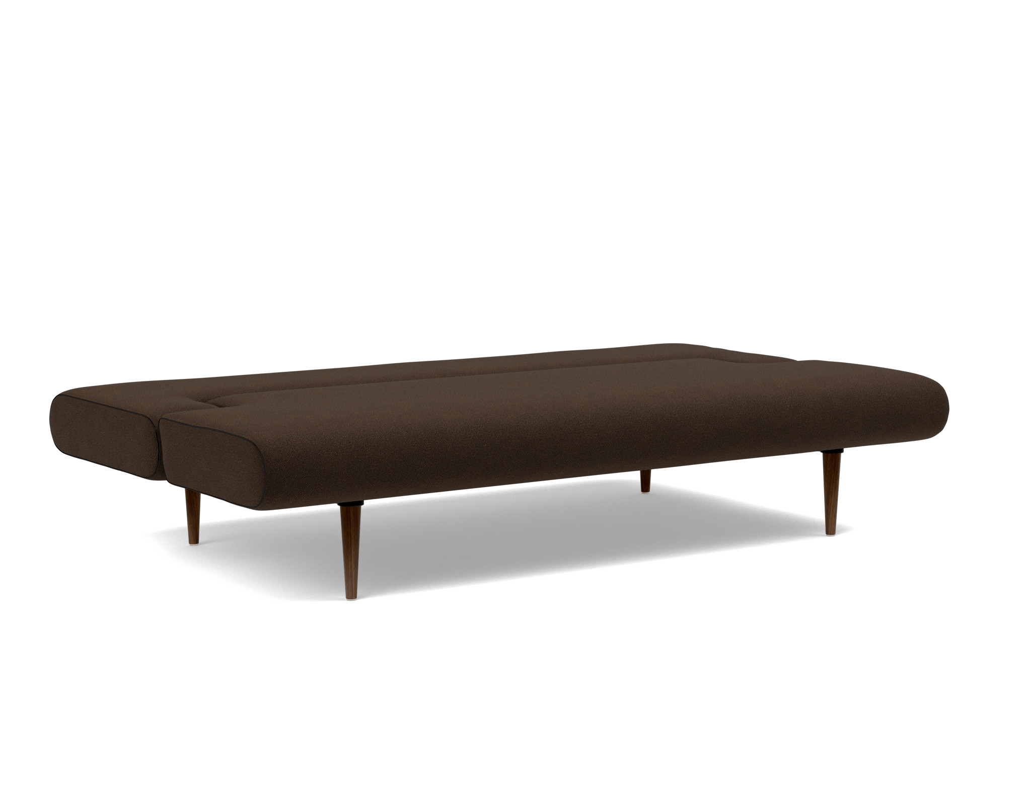 Schlafsofa Unfurl Strukturierter Stoff Taura 358-Chocco