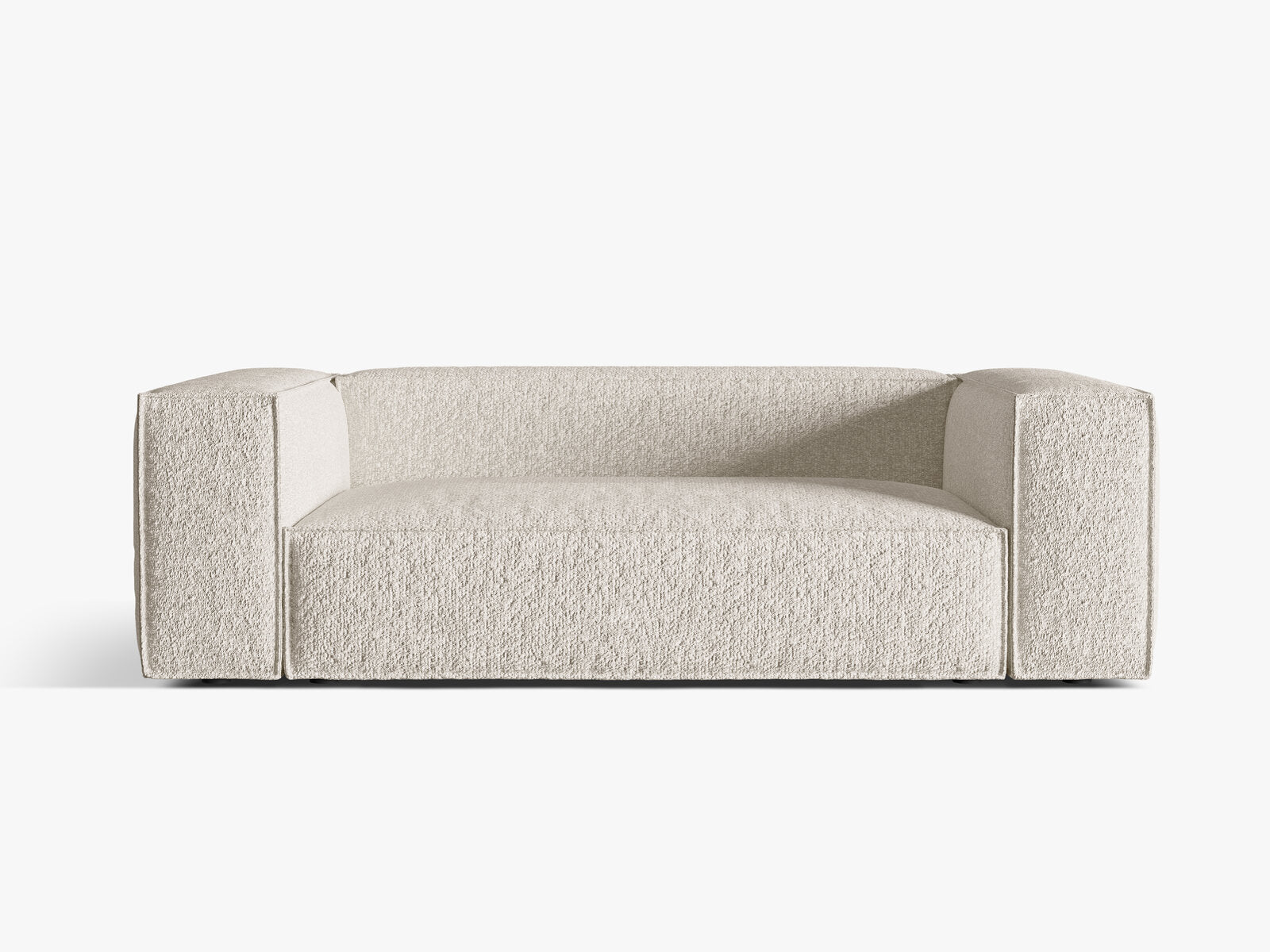 Micadoni Sofa Nuria 3-Sitzer Boucle Beige