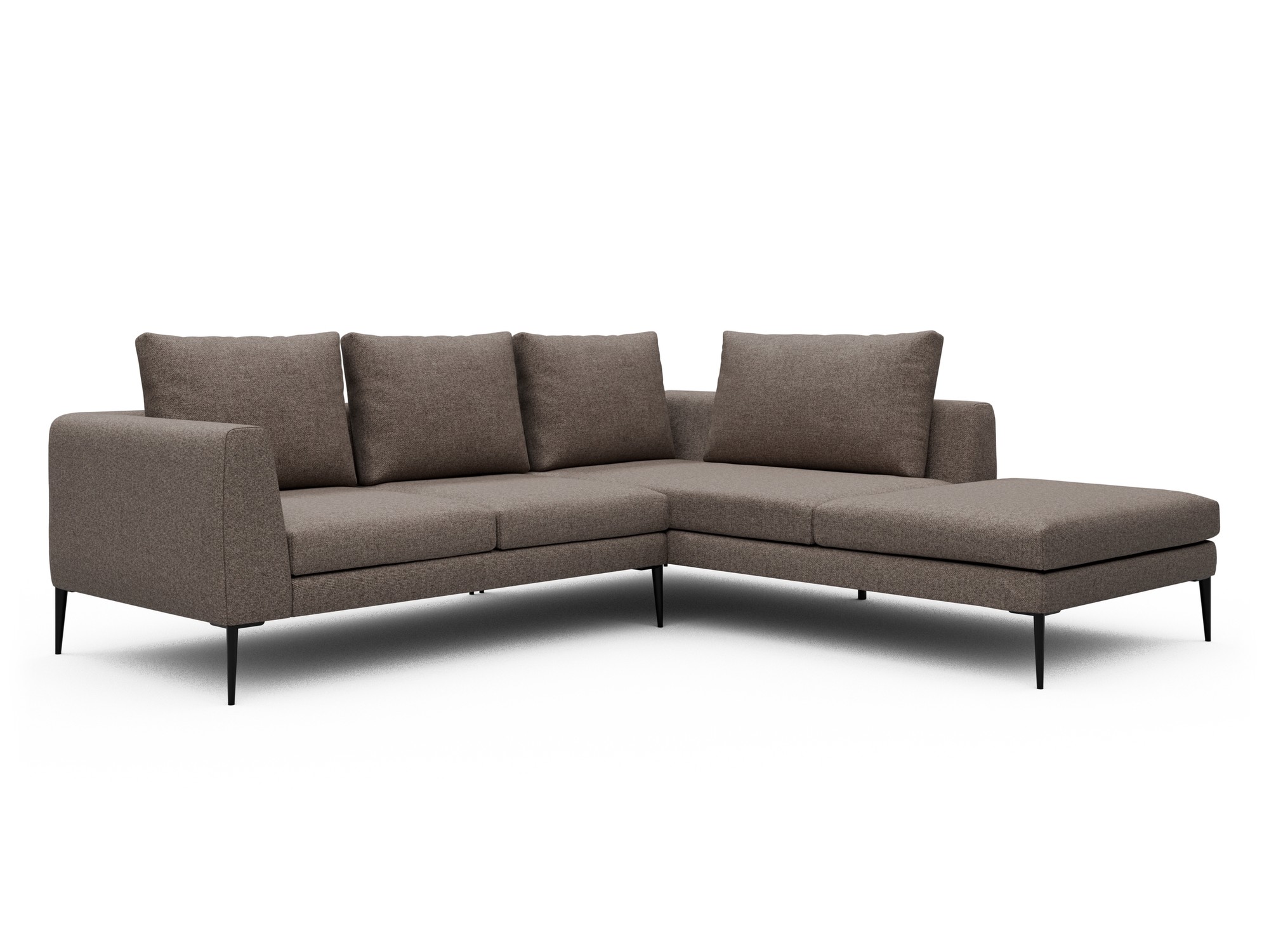 Skandi Home Ecksofa Paul Relax-Ecke rechts mit 2-Sitzer Sama-Stone moebelfaktor