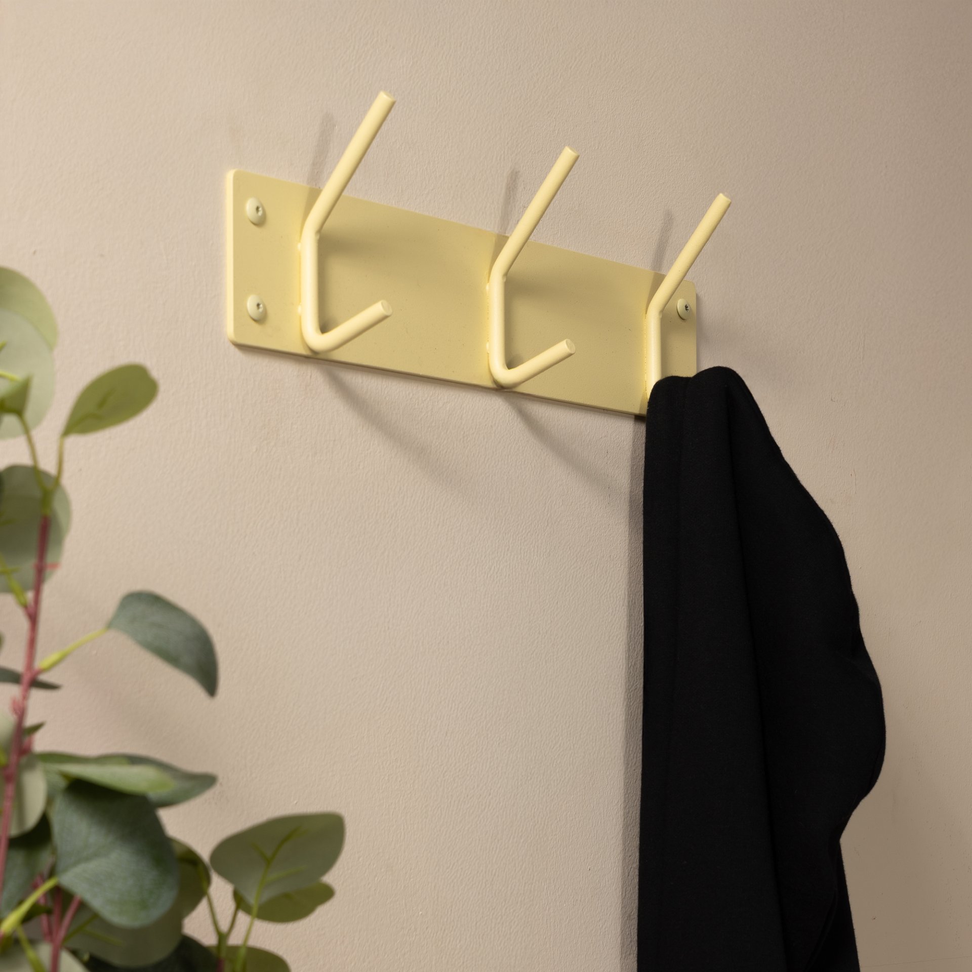 Spinder Design Wandgarderobe Fusion 3 Butter Yellow