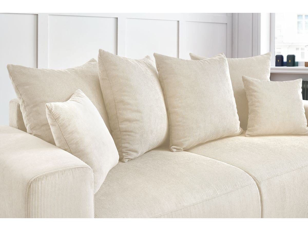 Bobochic Envy Sofa 2-Sitzer Cordsamt Beige