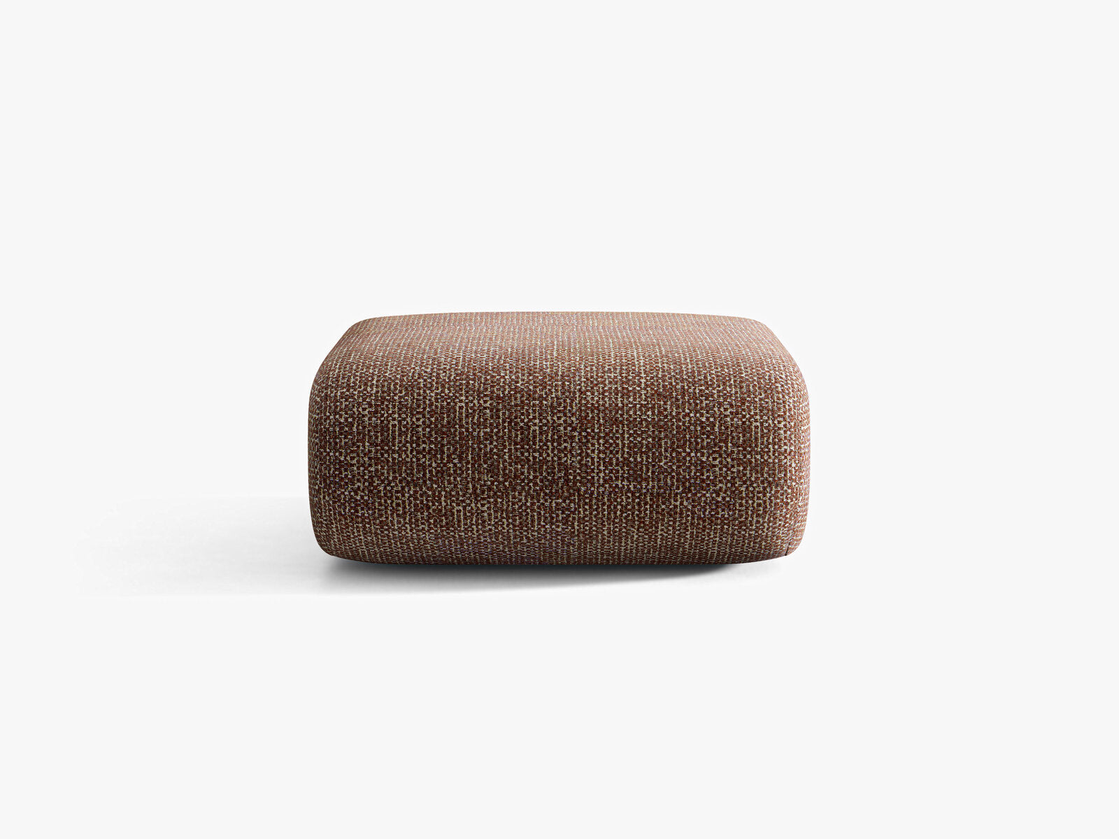 Micadoni Neo Pouf Chenille SILENCIO Braun