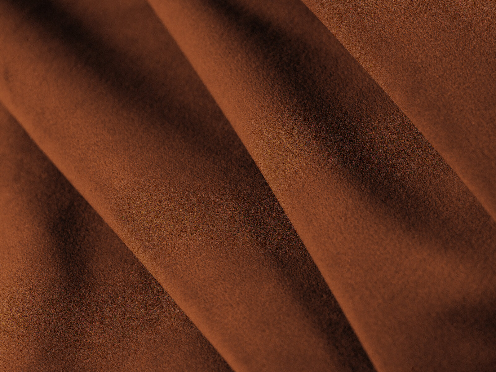 Micadoni Sofa Lupine 2-Sitzer Samt Salvador Terrakotta