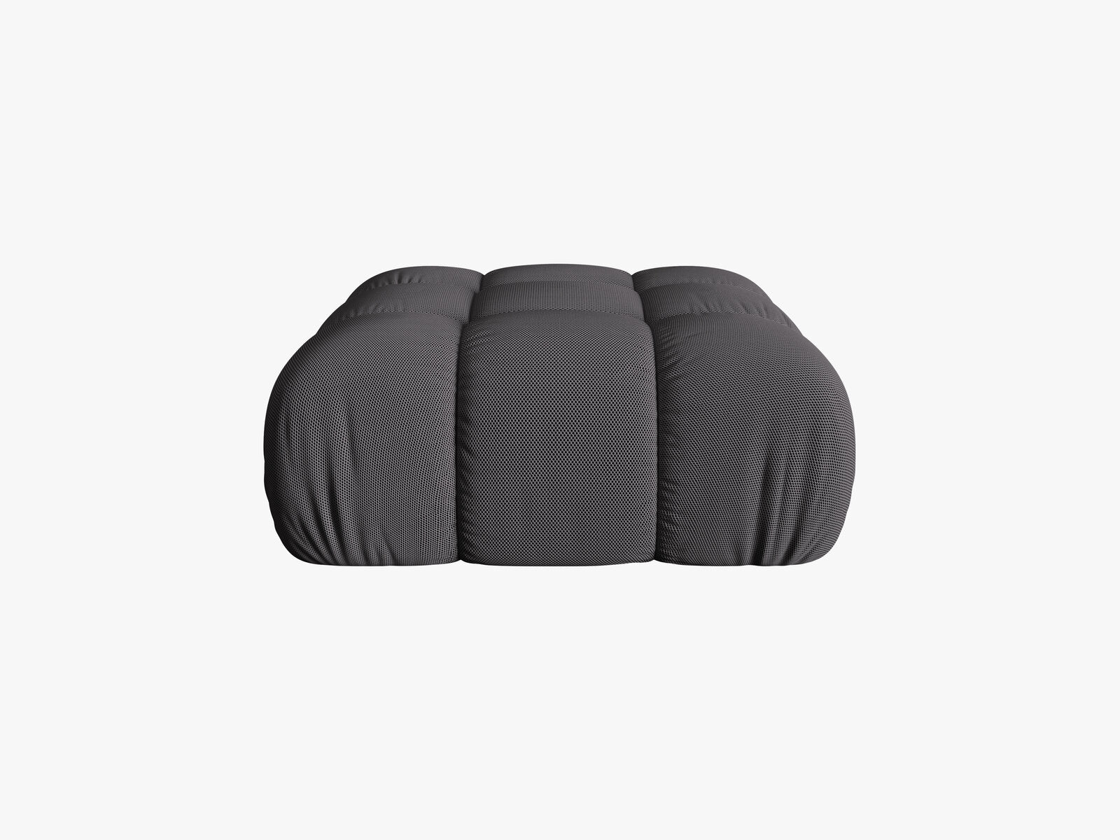 Micadoni Hocker Bellis 3D-Stoff Sonic Espresso