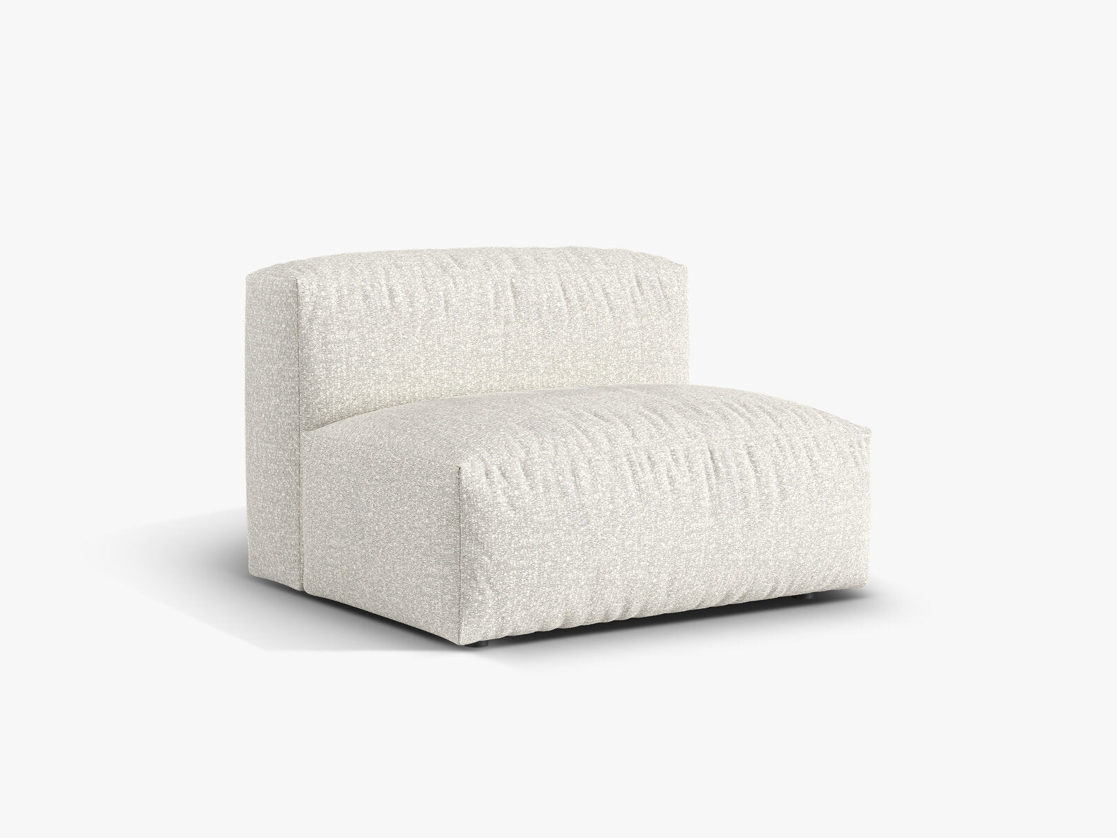 Micadoni Modul Martina 1-Sitzer Boucle Monet Grau Beige Melange