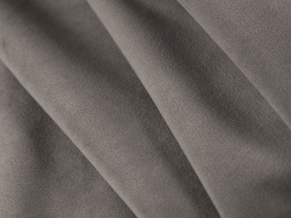 Cosmopolitan Design Schlafsofa Lazio 3-Sitzer Samt Salvador Grau
