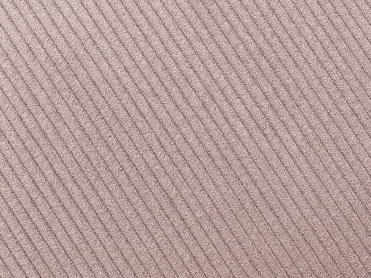 Bobochic Rousseau Ecksofa Cordsamt Violett Ecke links