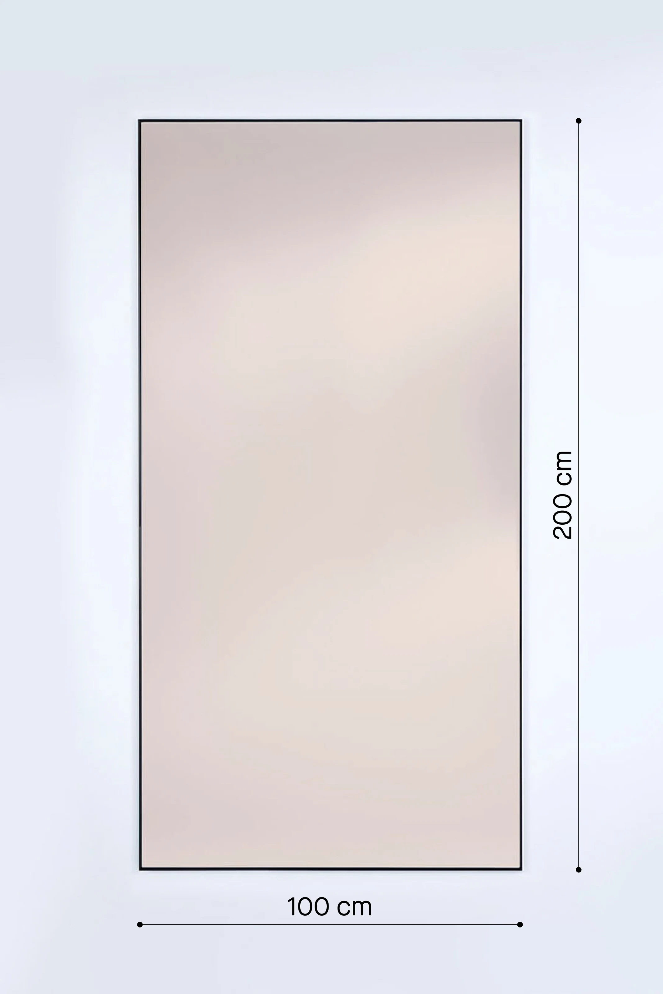 deKnudt Lucka Bronze Black XXL – Maßzeichnung 8