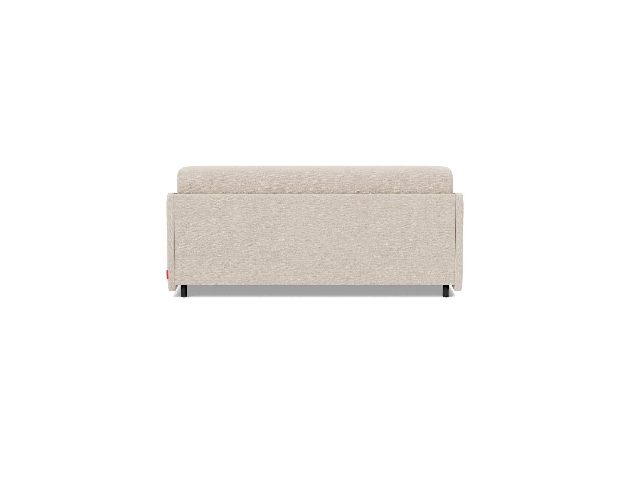 Schlafsofa Eivor mit Taschenfederkernmatratze 140 Webstoff Blida 612-Sand-Grey