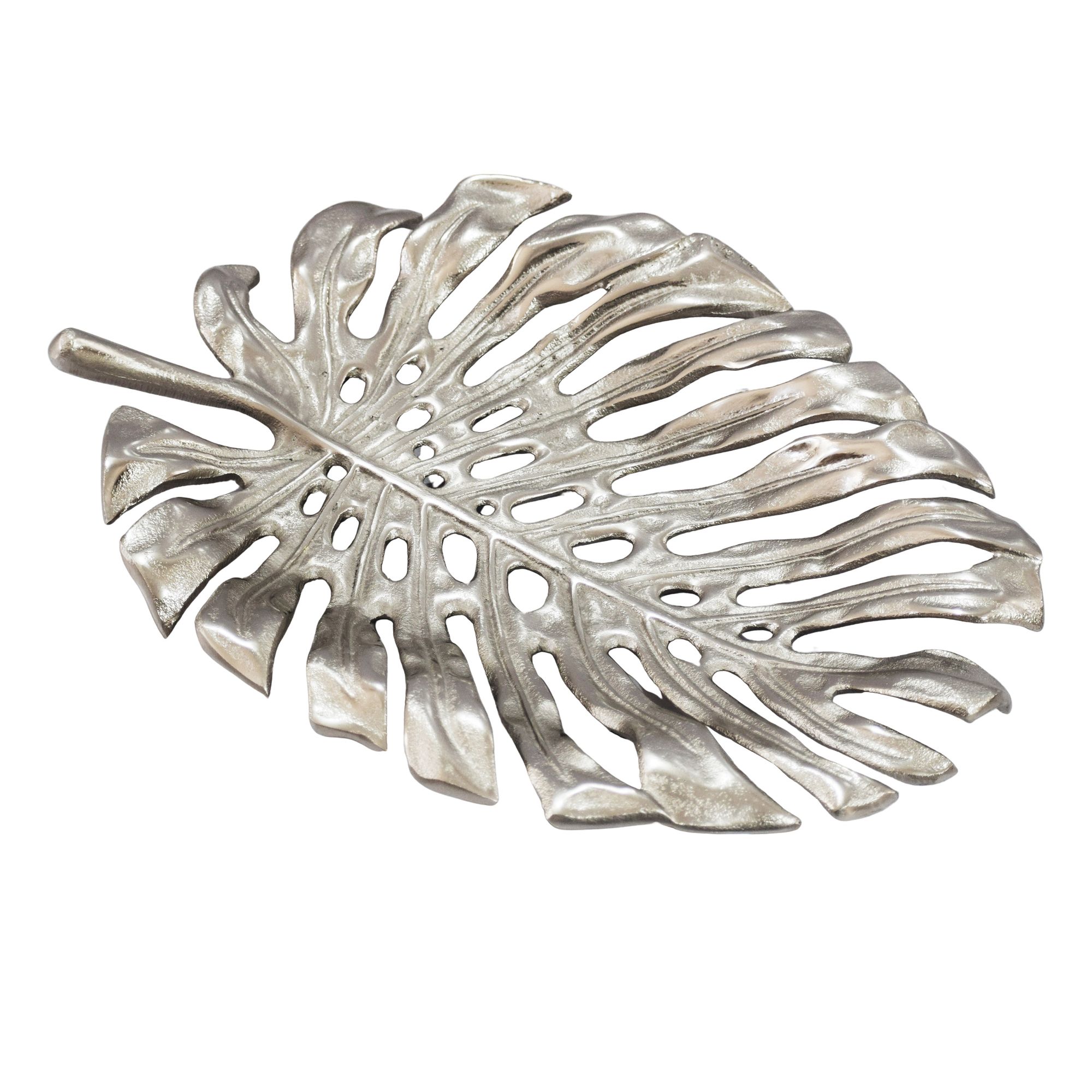 Dekoschale Skanland Aluminium Silber 36 × 29 × 4 cm