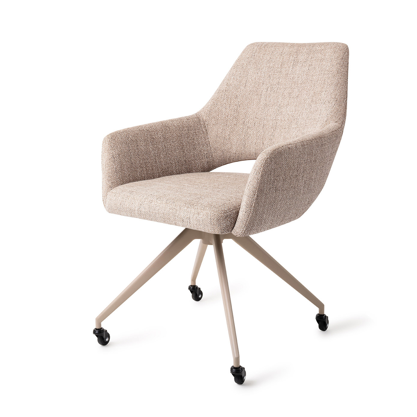 Jesper Home Esszimmerstuhl Yanai Biscuit Beach Glide Beige