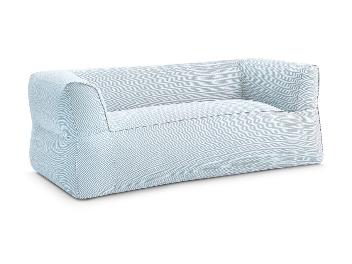 Stoff · Hellblau