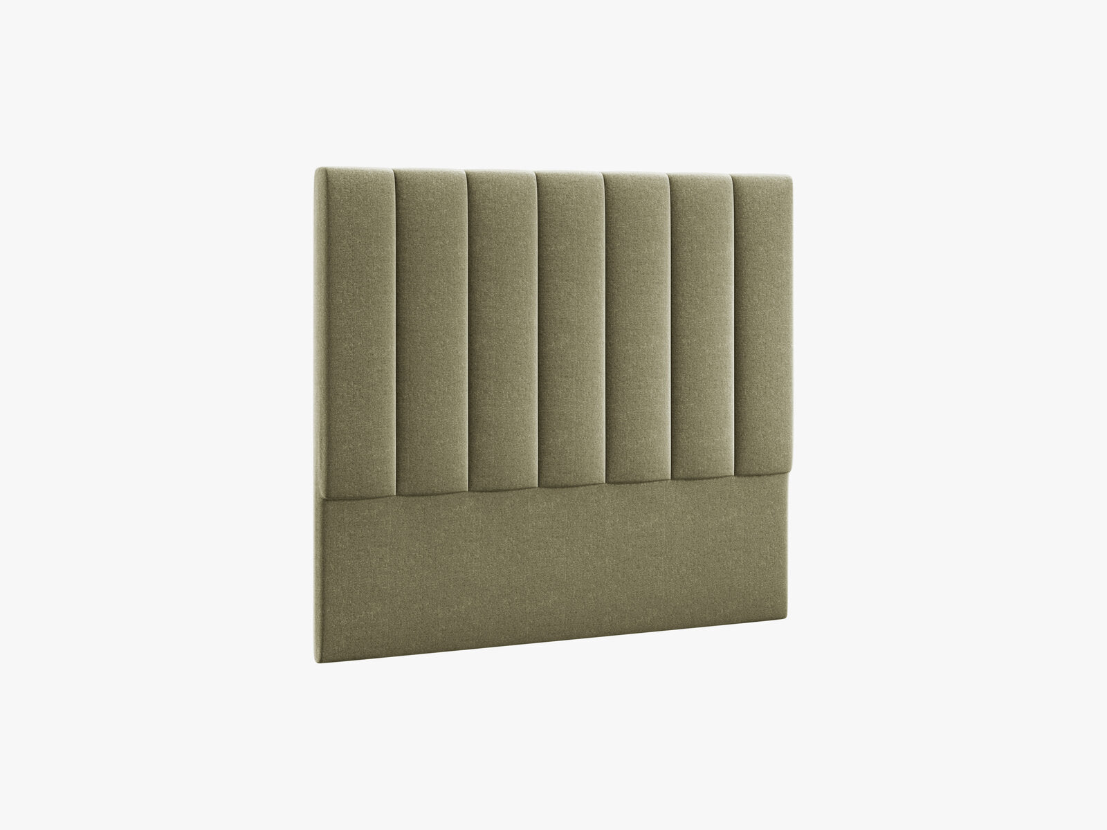 Micadoni Marl Polster-Kopfteil Chenille Eden Grün 140x120