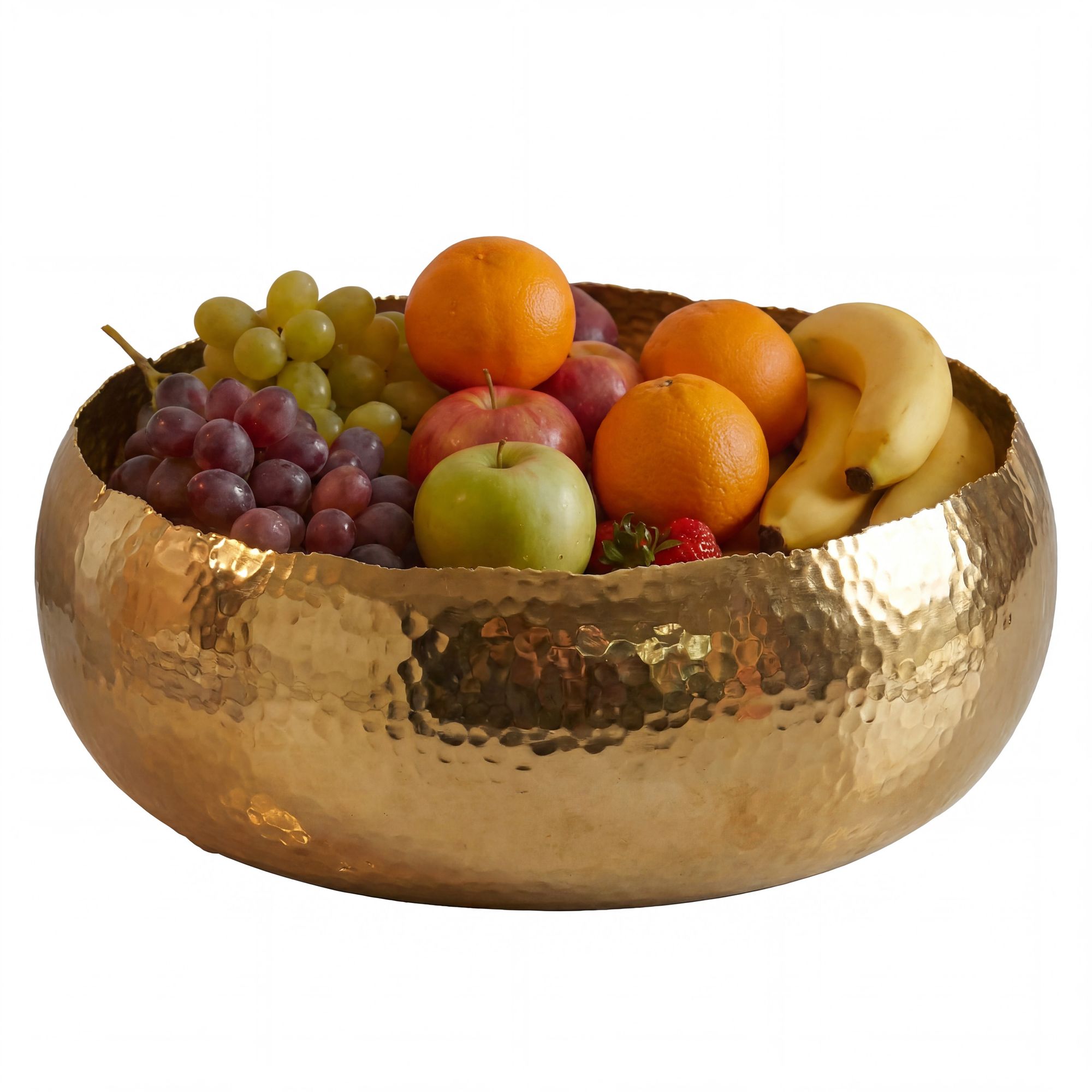 Dekoschale Svelgen Aluminium Gold Ø 35 cm
