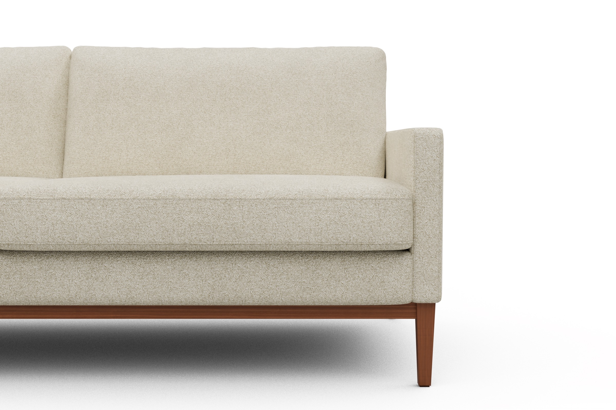 Sofa Bodo 2-Sitzer Boucle-Off-White