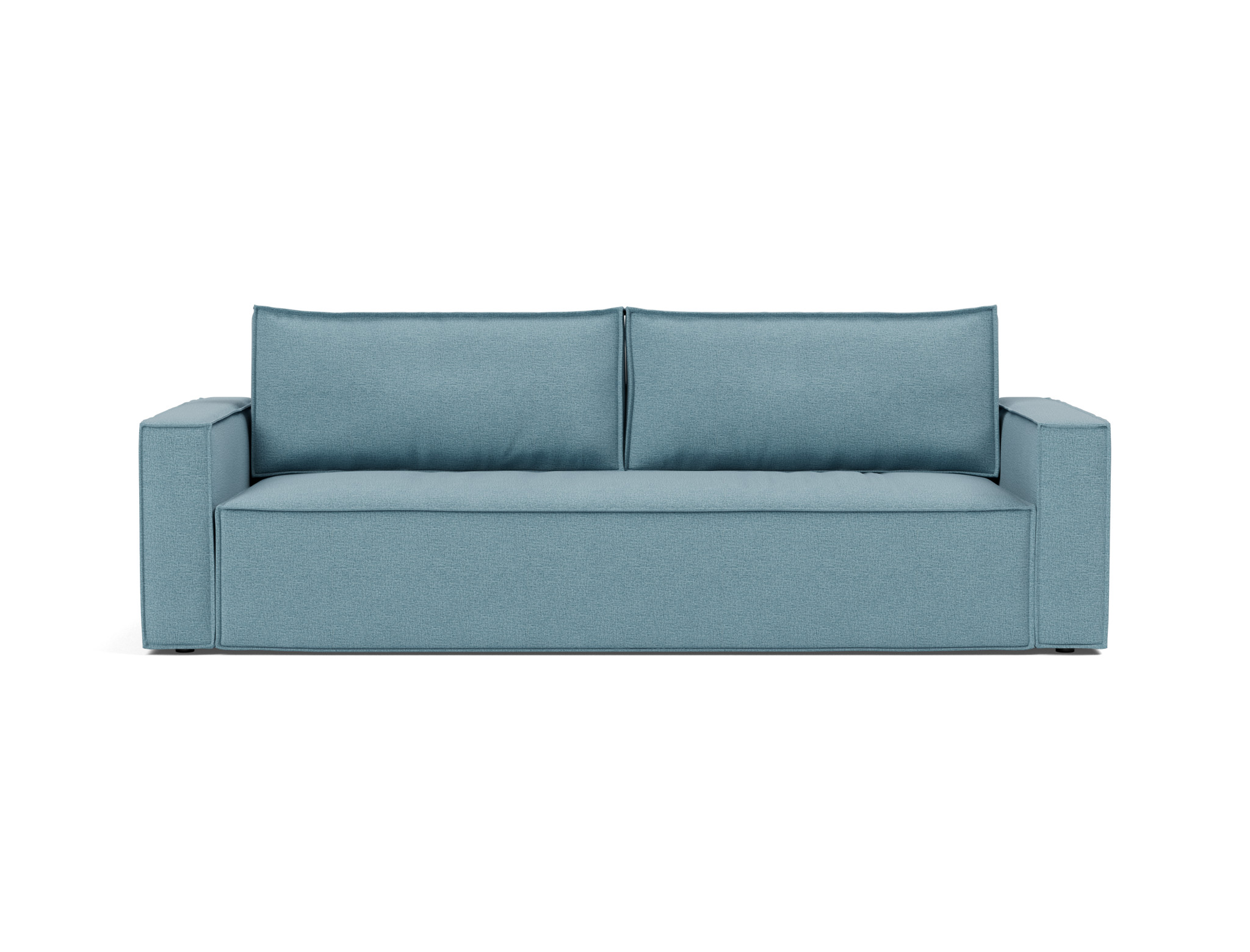 Schlafsofa Newilla Flachgewebe Mixed Dance 525-Light-Blue