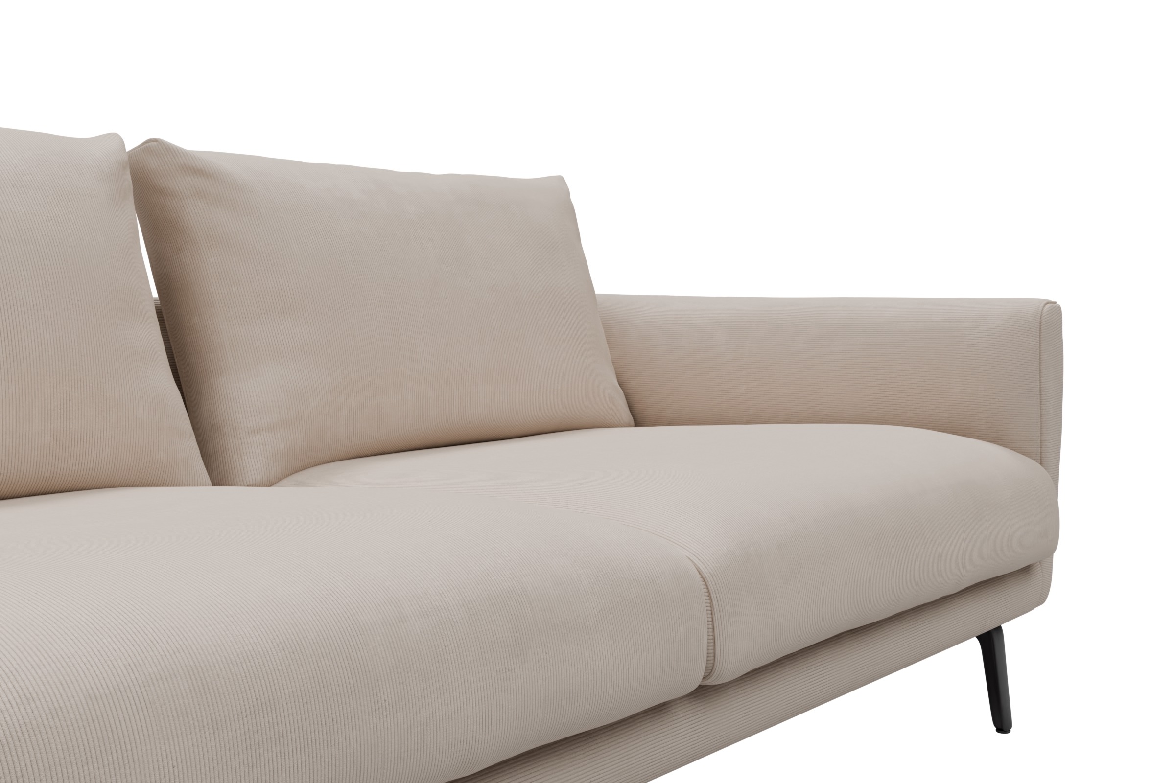 Sofa Karl 2-5-Sitzer Cordufine-Off-White