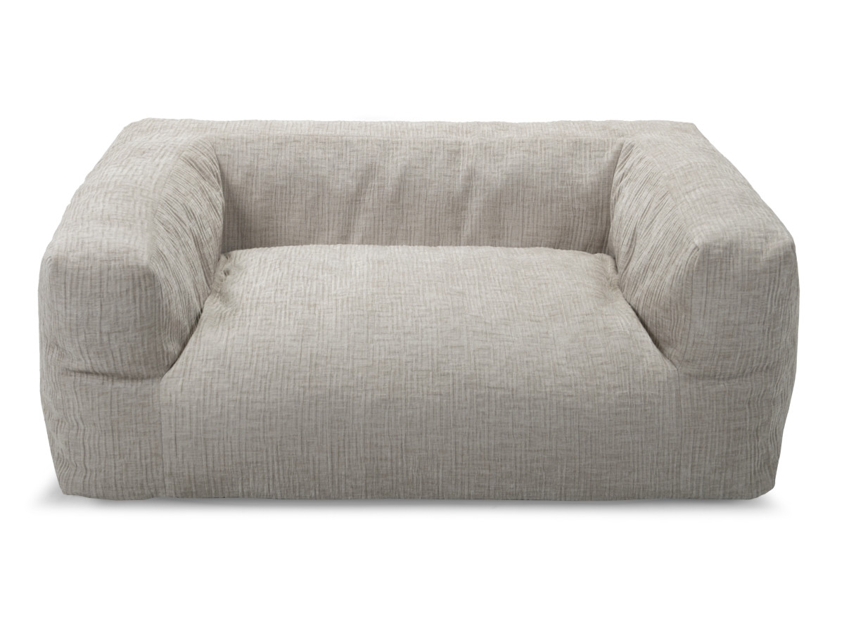Bobochic Salto Hundekorb Strukturstoff Beige, Größe XL (115 cm)
