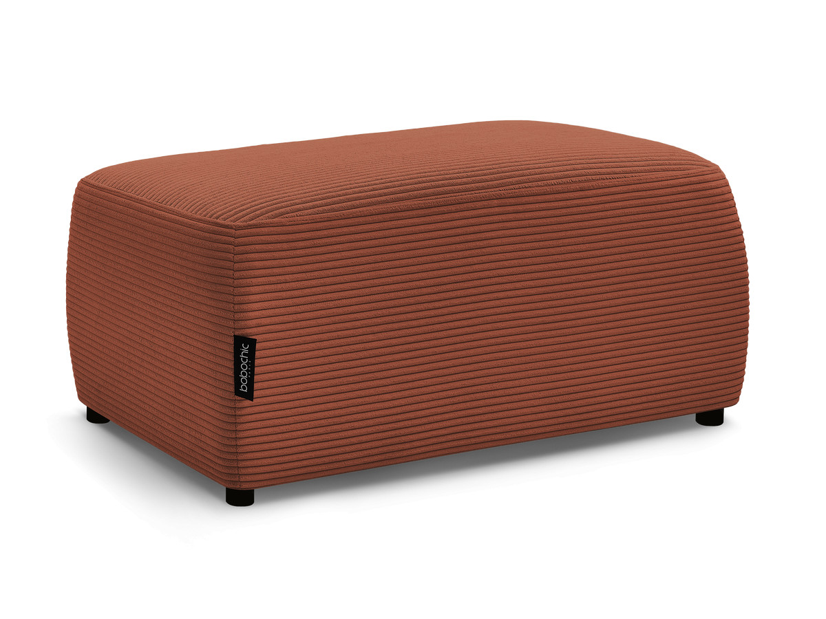 Bobochic Atilla Pouf Cordsamt Orange