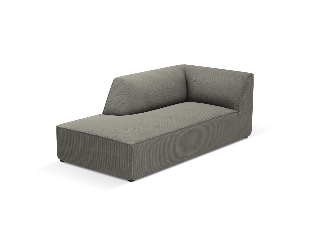 Cosmopolitan Design Chaiselongue Siena Kord Scala Hellgrau Links