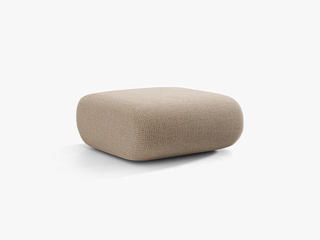 Micadoni Neo Pouf Chenille Silencio Sand