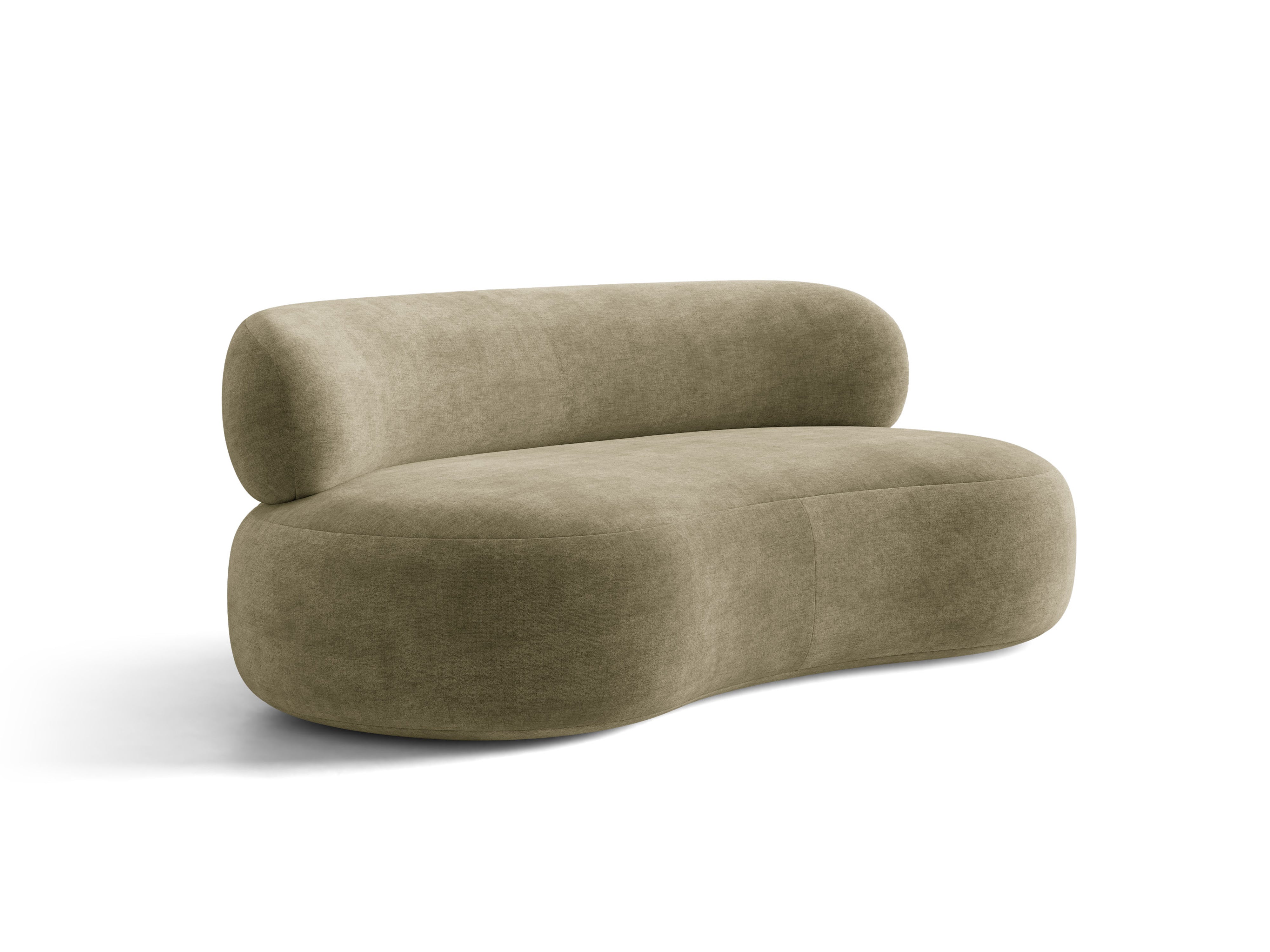 Micadoni Aura Sofa 3-Sitzer Chenille Golden Hellolive