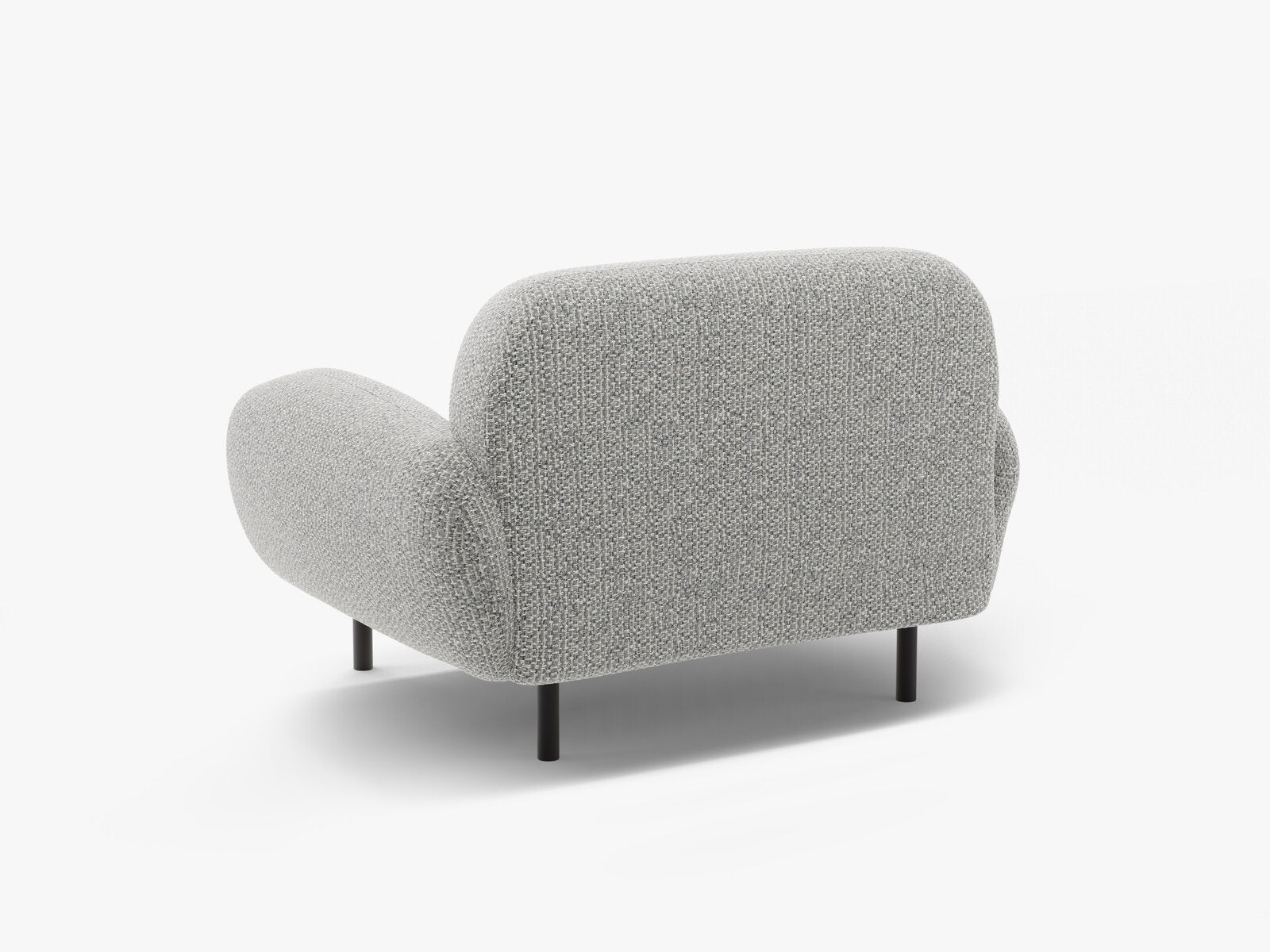 Micadoni Sessel Poppy Chenille Silencio Grau
