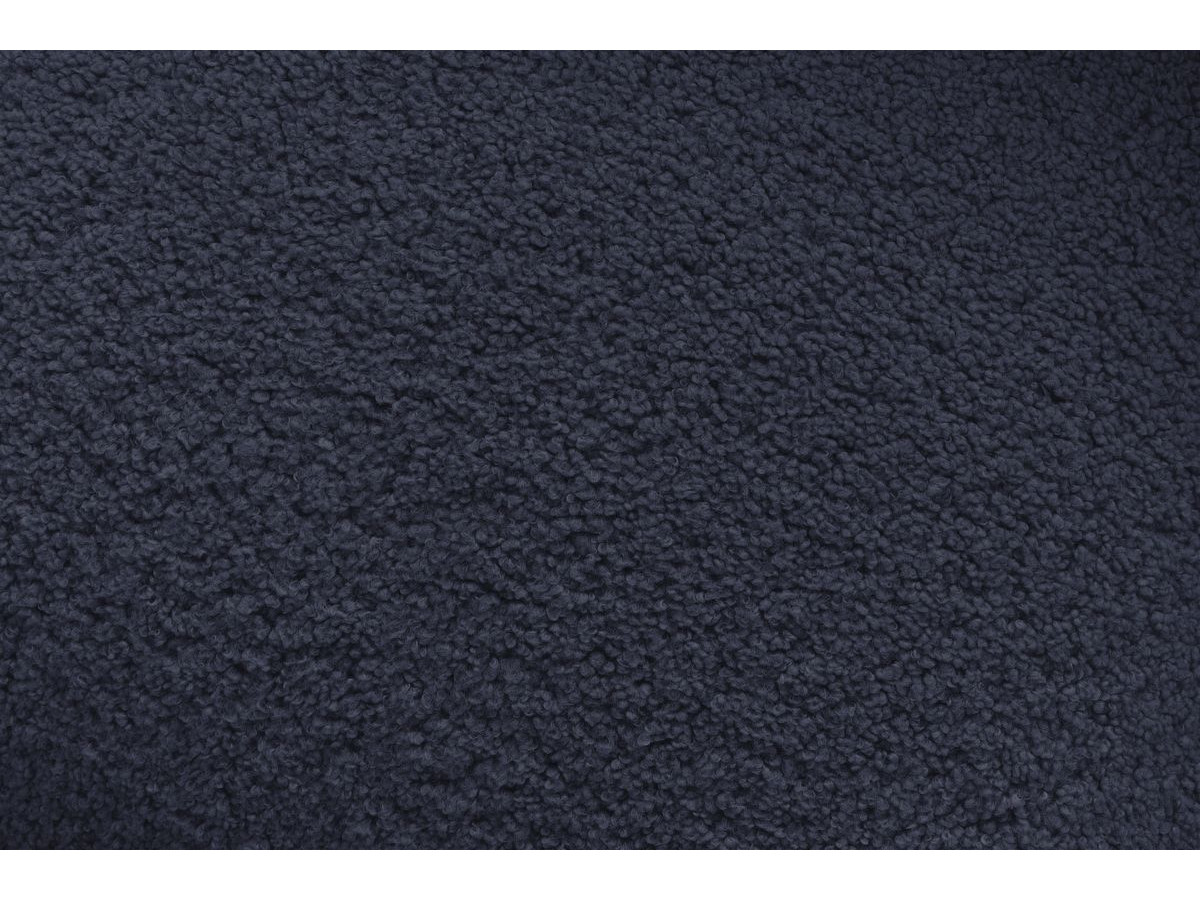 Bobochic Lilibet Pouf Bouclé-Stoff Dunkelblau