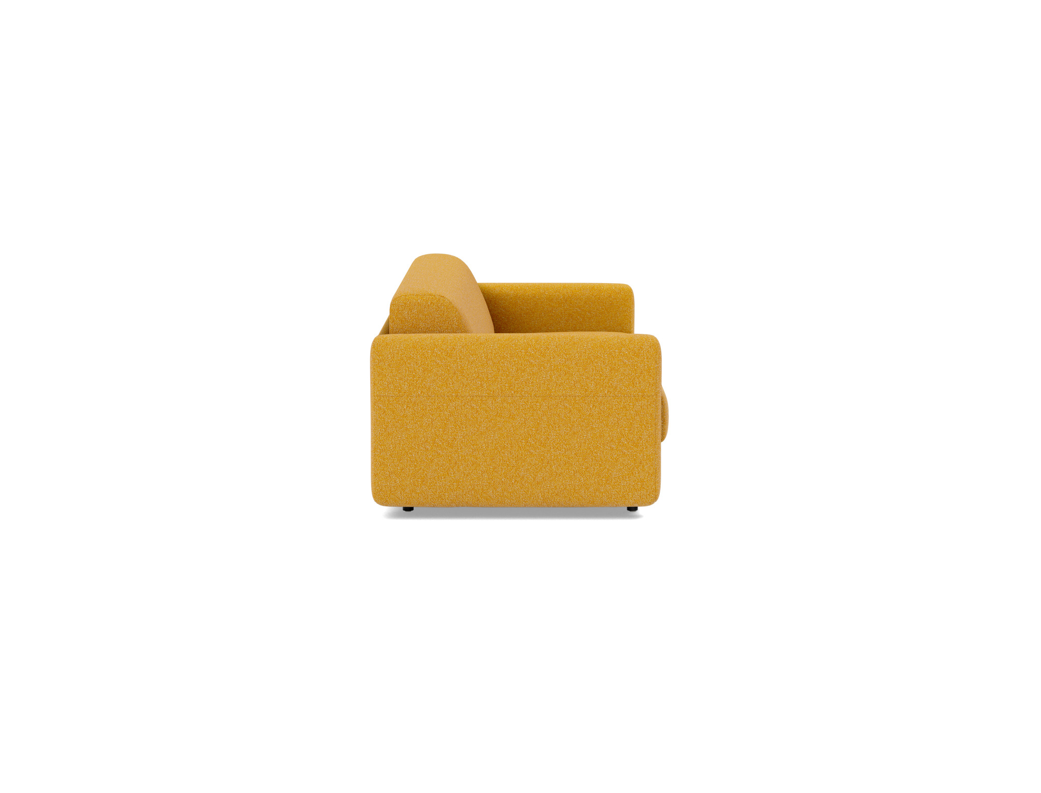 Schlafsofa Killian mit Taschenfederkernmatratze 160 Boucle Skandi 536-Ochre