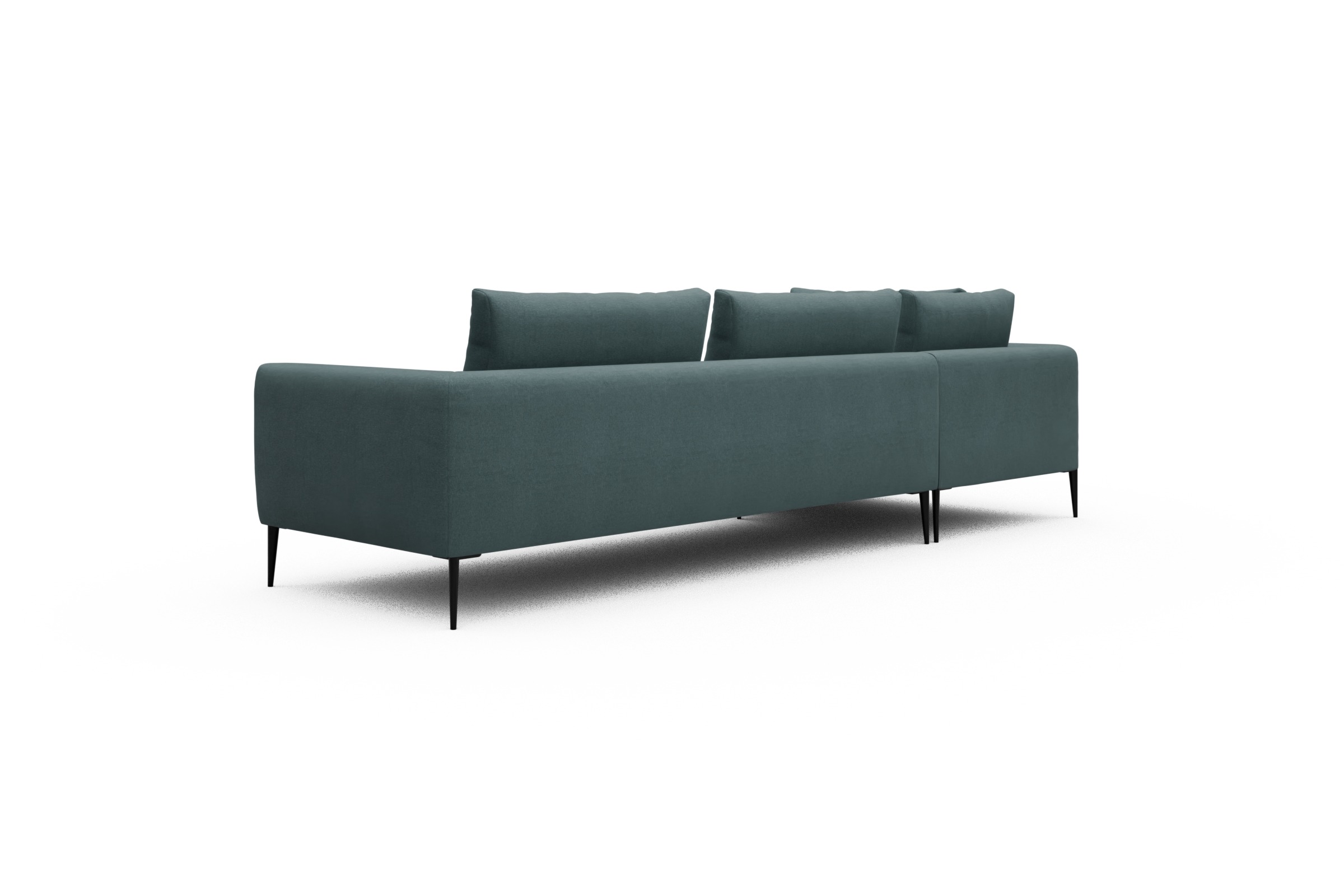 Ecksofa Paul Relax-Ecke rechts mit 3-Sitzer Satya-Niagara