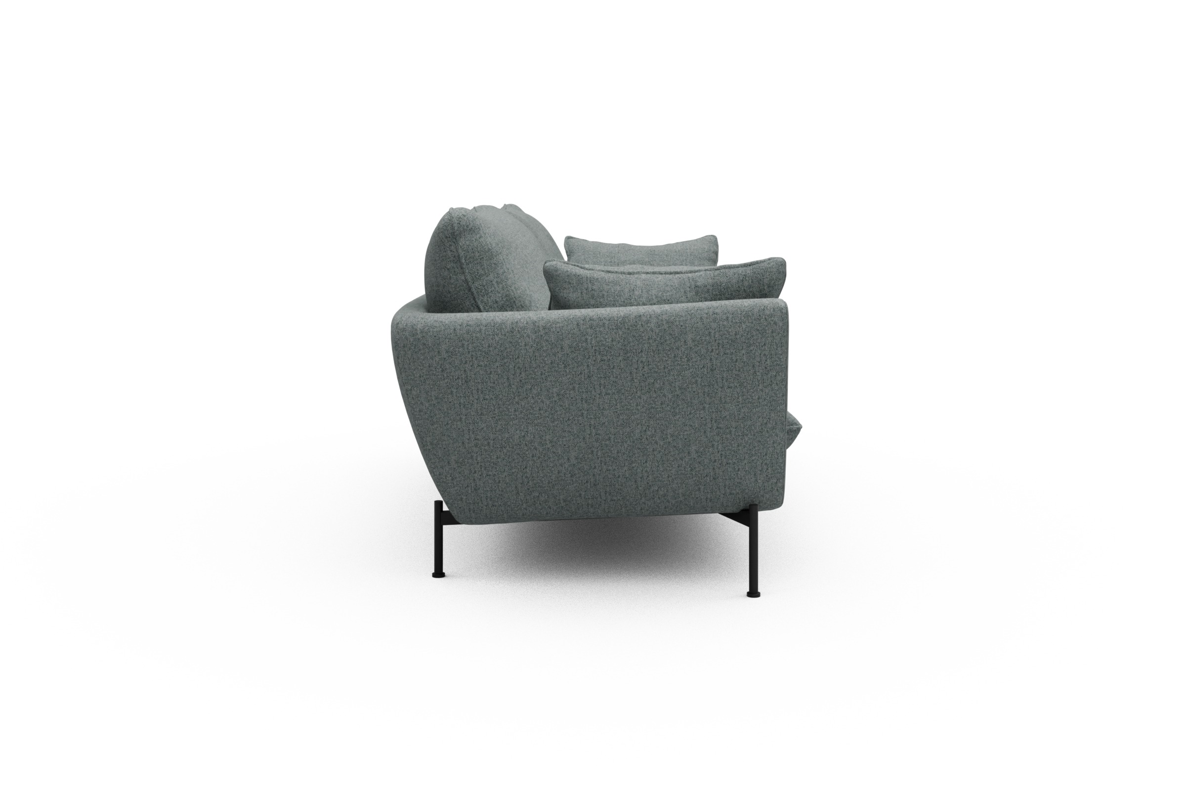 Sofa Anton 3-Sitzer Casone-Light-Mixed-Green