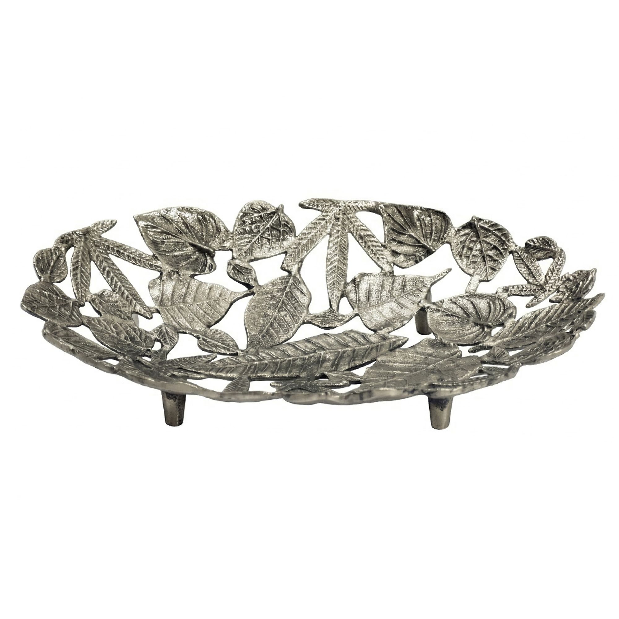 Dekoschale Lodingen Aluminium Silber